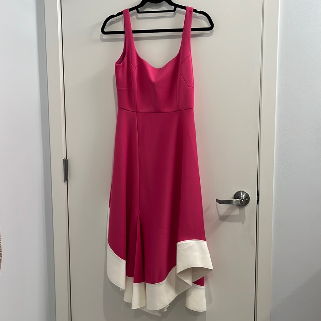 Esteban Cortazar Pink Flamenco Dress